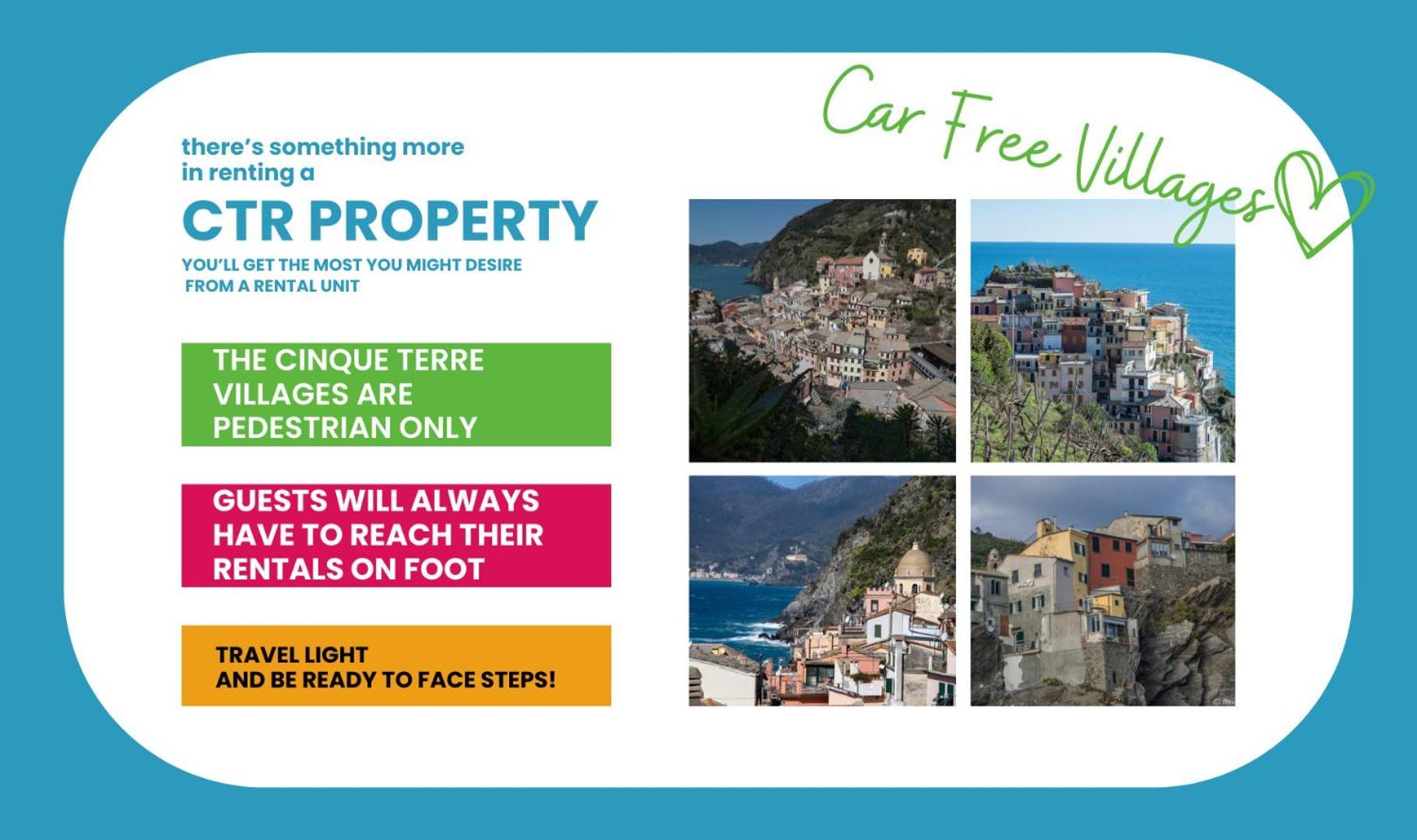 Recanissu Apartment With Balcony & Ac Vernazza Exterior photo